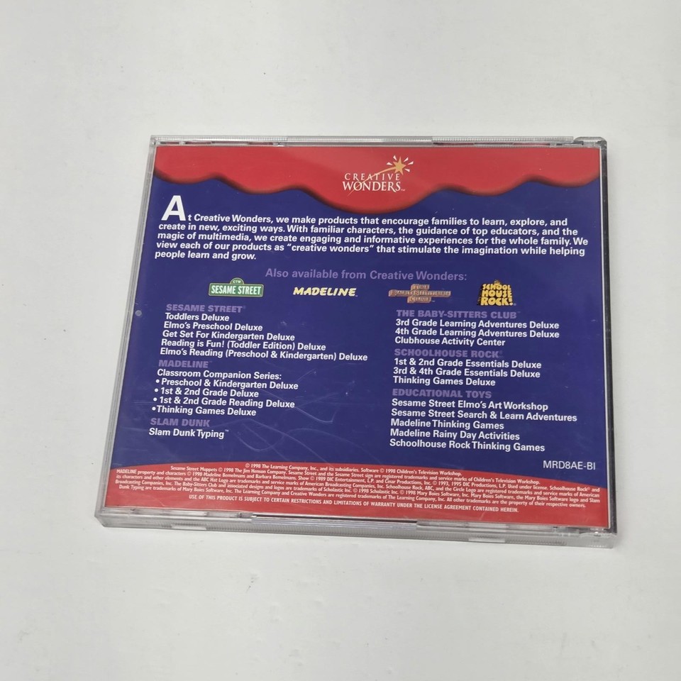 Madeline Rainy Day Activities PC CD-ROM Educational Software | eBay UK