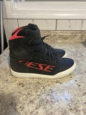 Dainese Waterproof Motorcycle Shoes black car...