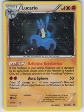 Lucario Holo Rare Legendary Treasures MP 80/113 on eBay