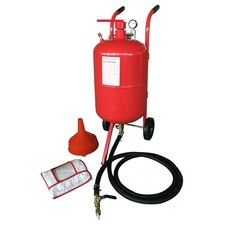 10 Gallon Sandblaster Portable Air Sand Blaster Media Abrasive 60-125psi Us