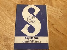 Handbuch Betriebsanleitung Sachs 100 mit Dreiganggetriebe