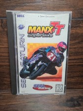 Manx TT Super Bike Sega Saturn CIB - Resurfaced - Tested