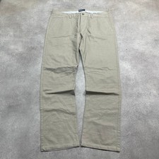 Polo Ralph Lauren Chinos Mens 37" Preppy Cotton Trousers, Beige