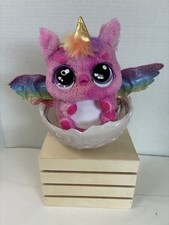 Hatchimals Alive Mystery Hatch Interactive Pufficorn with lights sound