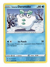 Pokemon Galarian Darumaka 047/192 Rebel Clash Common NM 2020 Sword& Shield