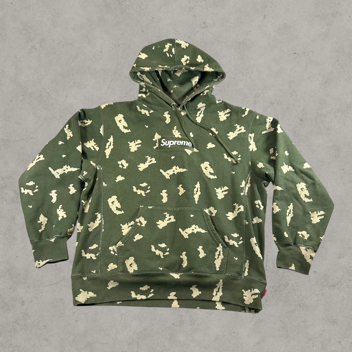 Supreme Camouflage Regular Size Hoodies & Sweatshirts for Men for