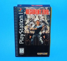 1996 SONY PLAYSTATION RESIDENT EVIL GAME IN ORIGINAL LONGBOX NO MANUAL