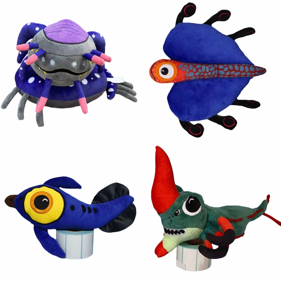 MARKENLOS Subnautica Reaper Leviathan Plüschtier Tiefseemonster Stofftier Puppe Kinder