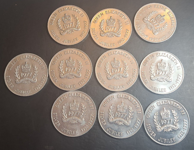 1977 PROVINCE OF ONTARIO QUEEN ELIZABETH SILVER JUBILEE TOKEN - 1