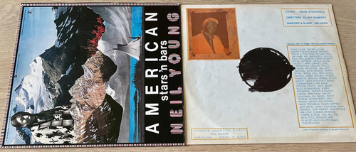NEIL YOUNG AMERICAN STARS 'N BARS LP REPRISE (1977) 1ST ISSUE VG+ +INNER ROCK UK - Imagen 3 de 4