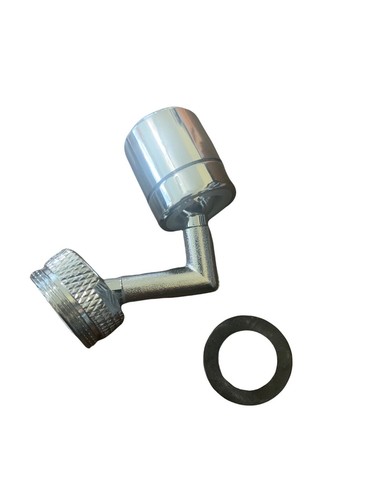 universal Stainless Steel Splash Filter Faucet Positionable Rotatable - Picture 4 of 5
