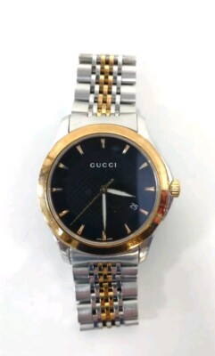 SWISS GUCCI G-TIMELESS 126.4 QUARZ HERREN UHR MIT GUCCI G ZIFFERBLATT.