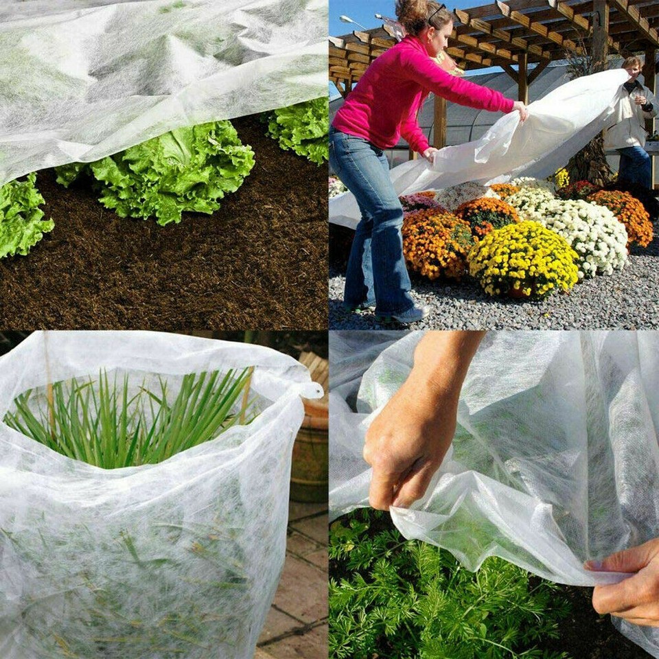 10M Heavy Duty Frost Fleece Plant Protection Garden Cover Horticultural