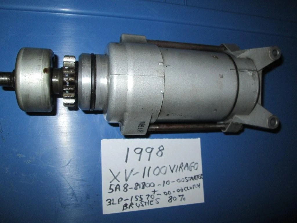 XV1100 Virago starter motor 5A8-81800-10-00 / starter clutch 3LP-15570-00-00 XV1100 Virago starter motor 5A8-81800-10-00 / starter clutch 3LP-15570-00-00