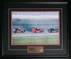 Dale Earnhardt Sr Nascar Auto Motorsport Racing Driver Last Lap Collector Frame