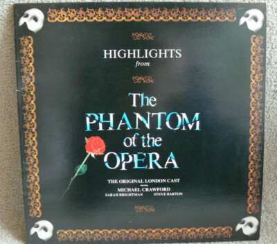 Highlights from Phantom of the opera vinyl lp record