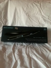Bio Ionic 10X Pro Styling Iron 1"-Nano Ionic-with Vibrating Plates.