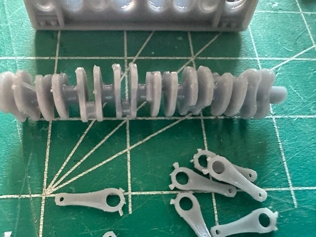 Carga de chatarra de motor a escala HO Foto 4 de 4