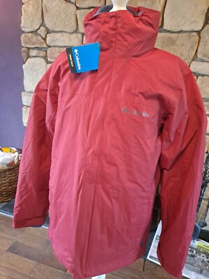 Columbia Omni-Tech Interchange Wandermantel Größe M weinrot neu mit Etikett UVP 115£