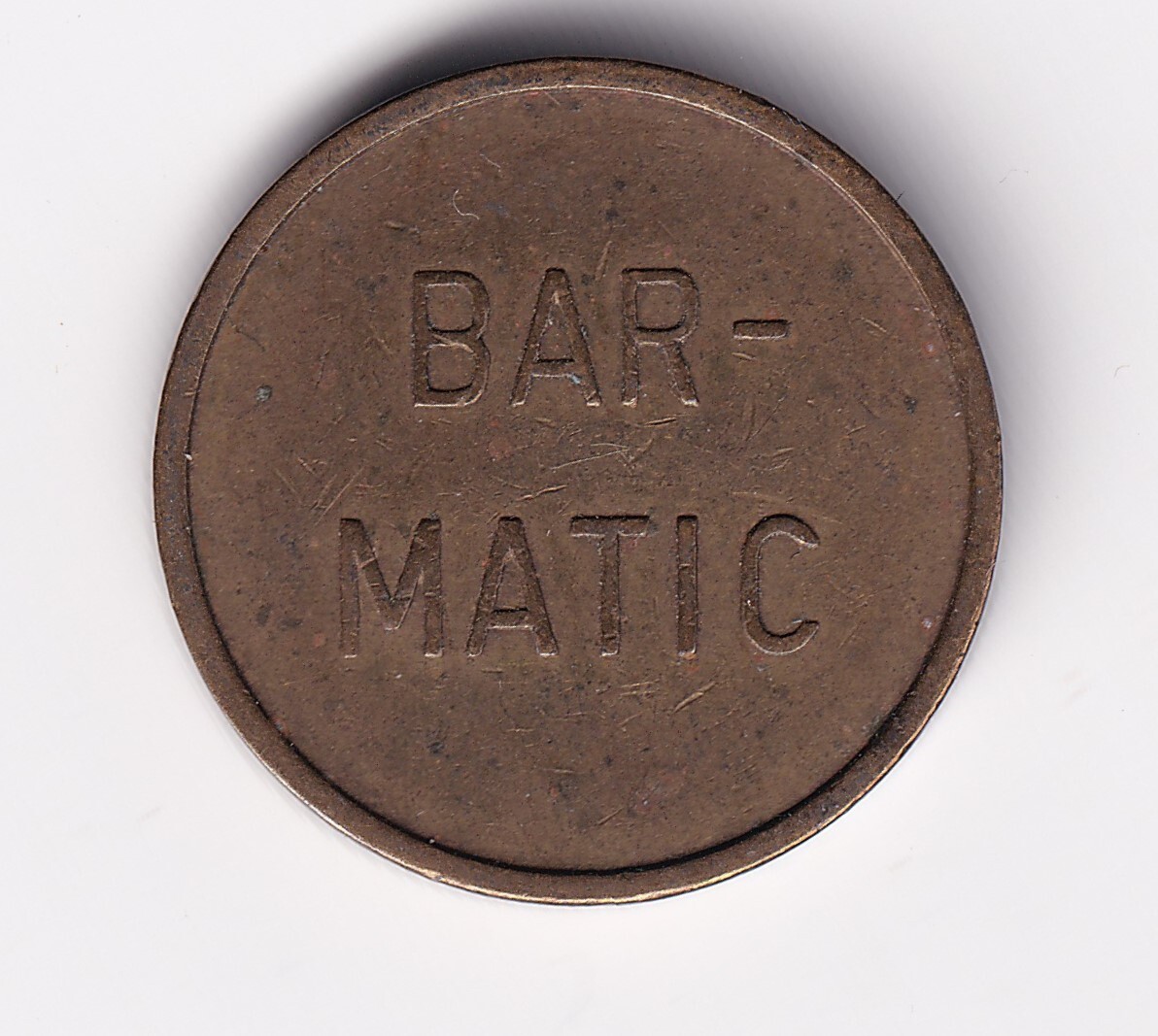 BARMATIC, Kaffee - Automaten - Wertmünze ? Messing