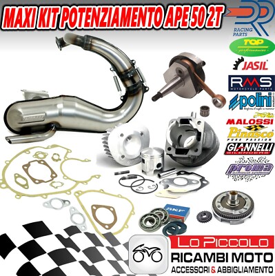 Modification Kit Vespa PK XL 50 Polini 102 Cylinder Crankshaft