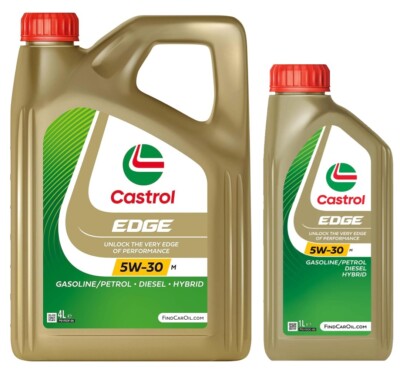 Castrol Edge 5W30 M C3 Fully Synthetic Car Engine Oil, LL04 | eBay