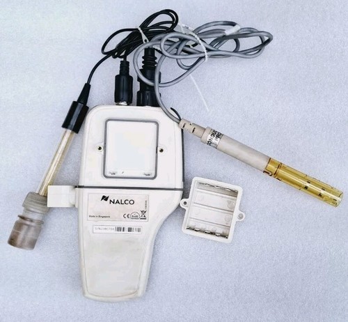 NALCO WATERPROOF PC300 PH/CONDUCTIVITY/US/MS/PPM/PPT/*C/*F METER & PROBE NALCO - Picture 9 of 12