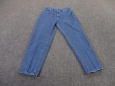 Vintage Lee Jeans Womens 12 Petite Straight Workwear Casual Classic Country 80s