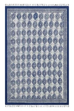 Washable Boho Area Rugs for Large Kitchen Bedroom Handmade Cotton Dhurrie