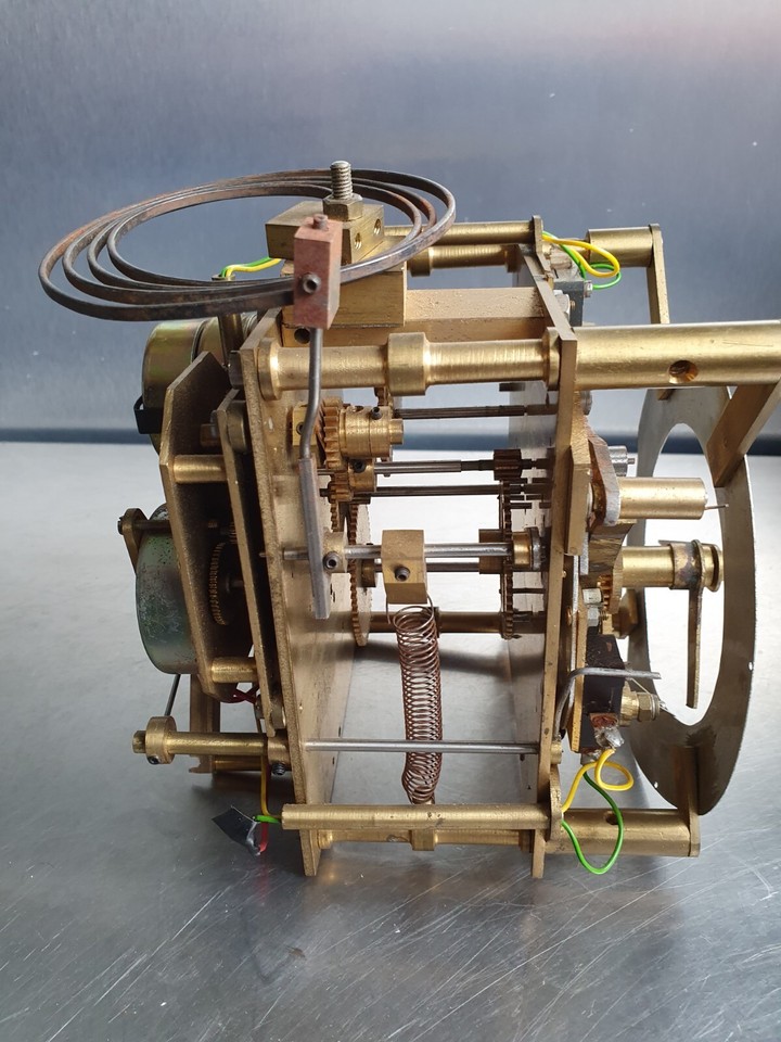 Antique Vintage Electric Clock Movement Parts Sold As Seen eBay