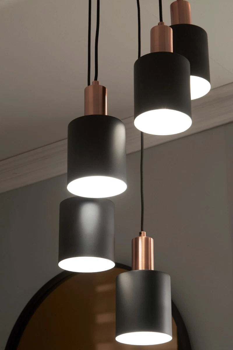 Black copper ceiling sale light