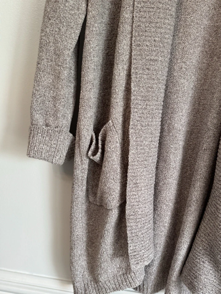 Cárdigan para mujer N Natori Aura talla M brezo trufa silencioso lujo acogedor Foto 4 de 4