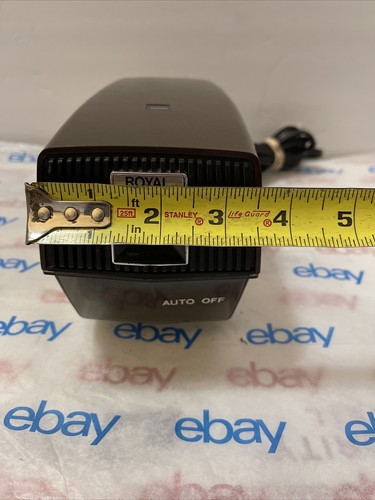 Royal Auto Off Electric Pencil Sharpener Model EP-7 Made In Japan - Picture 13 of 14