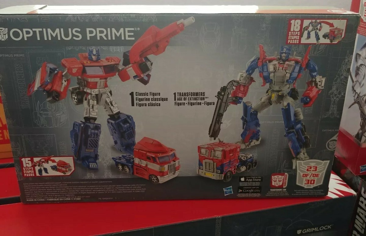 TRANSFORMERS TOYS R US EXCLUSIVE - OPTIMUS PRIME - EVOLUTION