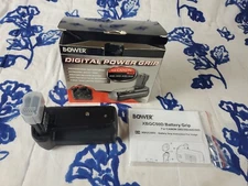 Bower Battery Grip for Canon 20D 30D 40D 50D Camera New Open Box Nice+