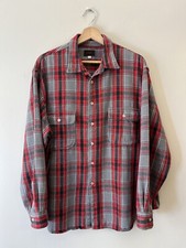 80s 90s Vintage Flannel Shirts Size Medium Made in USA My Fav