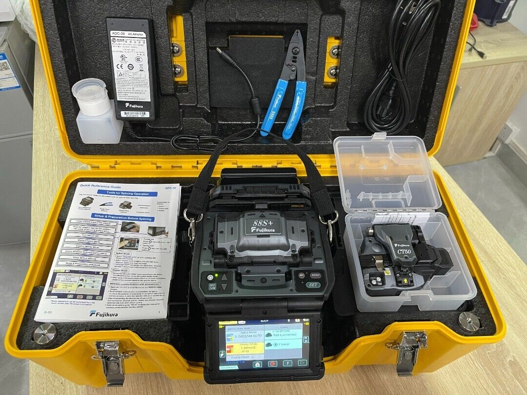 Fujikura 88S+ Core Alignment Single Fusion Splicer with CT Fujikura 88S+ Core Alignment Single Fusion Splicer with CT