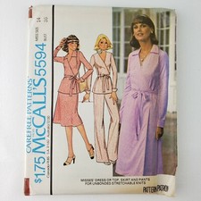 Womens Sewing Pattern Dress Top Skirt Pants S...