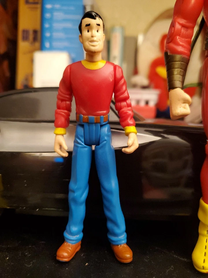 DC Direct Shazam Deluxe Action Figure Lot Captain Marvel, Billy and Black Adam. - Image 3 of 4