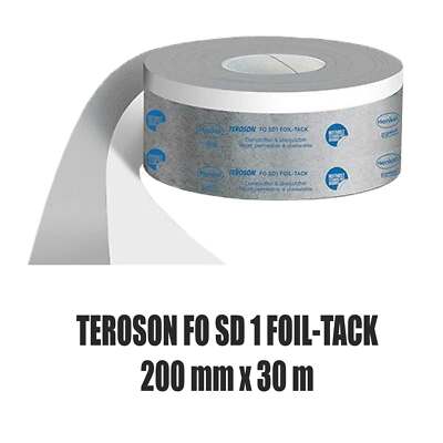 TEROSON FO SD1 FOIL-TACK 200 mm x 30 m Aussen Fensteranschlussband selbstklebend