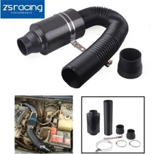 Universal Racing Air Filter Box Carbon Fiber Cold Feed Induction Air Intake Kit