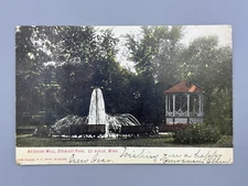 1906 Le SUEUR MINNESOTA Artesian Well STEWART PARK Antique Postcard