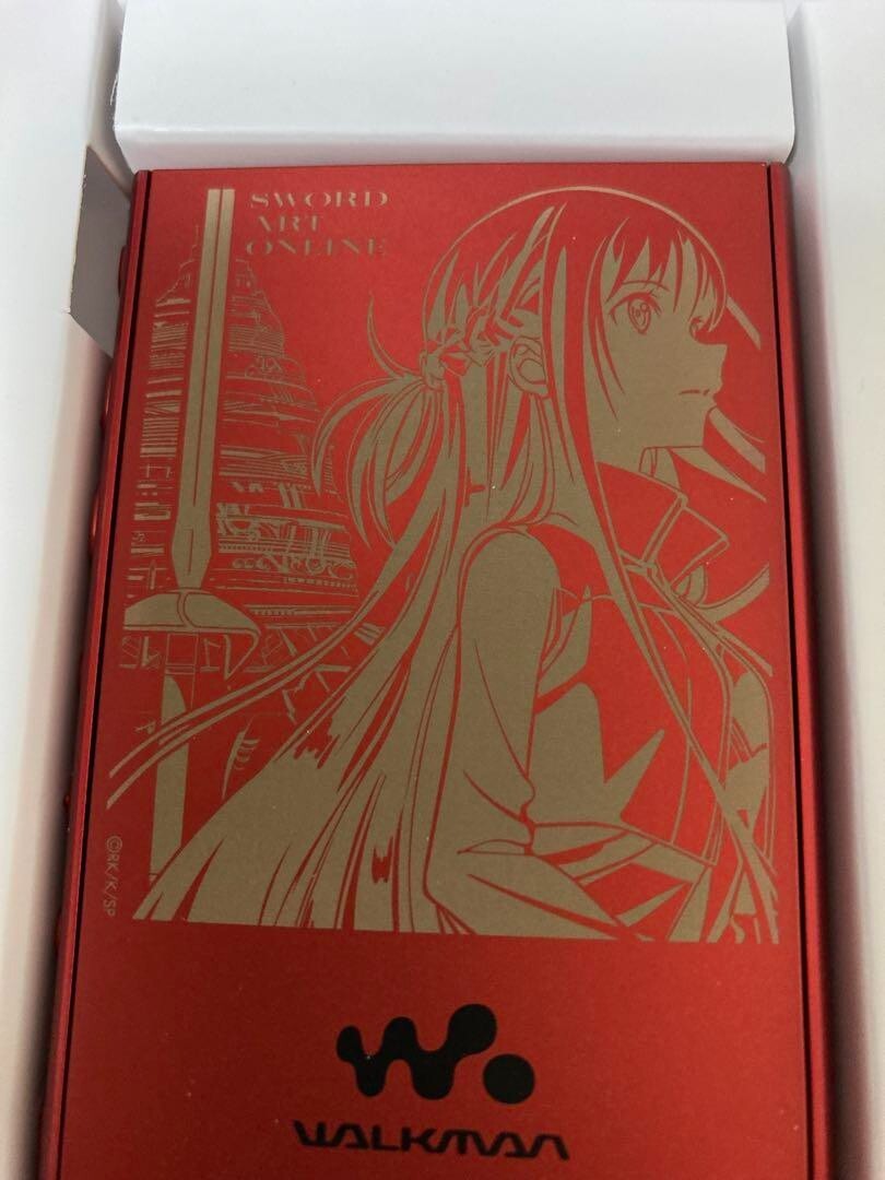 SAOコラボモデル ウォークマン A105シリーズ 16GB (レッド⁄アスナ NW