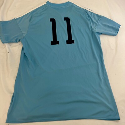Adidas Liverpool ClimaCool L.F.C. Soccer Jersey Medium Sky Blue