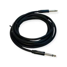 10 ft 6.35 1/4” Mono TR instrument Cable Amp Guitar Keyboard