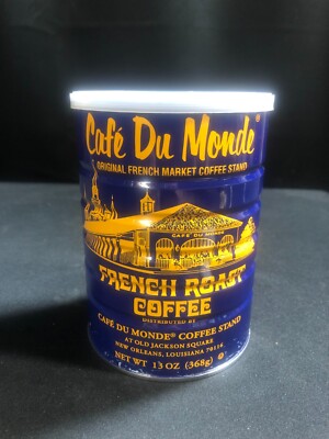 Cafe Du Monde Coffee, French Roast Dark Coffee, 13-Ounce