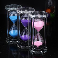 30/60 Minutes Sand Glass Hourglass Timer Cloc...