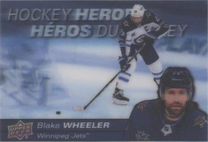 2021-22 Upper Deck Tim Hortons Collector's Series - Blake Wheeler #H-17 - 1 of 1