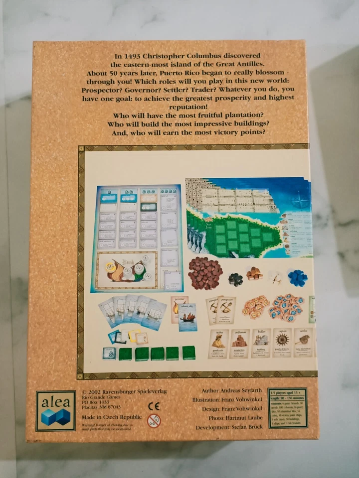 Puerto Rico Board Game VINTAGE- Ravensburger Rio Grande Games - Complete - image 3 of 4