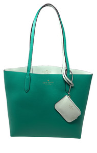 Kate Spade Ava Reversible Refined Grain Leather Tote Pouch K6952 $359 - Click1Get2 Promotions